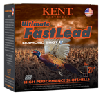 117955 Kent Cartridge K122UFL404 Ultimate Fast Lead 12 Gauge 2.75" 1 3/8 oz 4 Shot 25 B