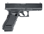 Umarex 118335 Glock Air Pistol 2255208 Glock 17 Gen3 CO2 177 BB 18rd Black Frame Black Polymer