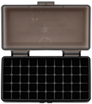 Berrys Manufact 118351 Berrys 19642 401 Ammo Box 9mm Luger,380 ACP 50rd Smoke Lid w/Black Bottom