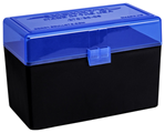 Berrys Manufact 118362 Berrys 82467 409 Ammo Box 308 Win,243 Win 50rd Blue Lid w/Black Bottom