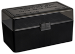 Berrys Manufact 118363 Berrys 46826 409 Ammo Box 308 Win,243 Win 50rd Smoke Lid w/Black Bottom