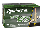 118444 Remington Ammunition RM65PRC01 Premier Match 6.5 PRC 145 gr Open Tip Match Boat