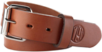 1791 Gun Leathr 118474 1791 Gunleather BLT013236CBRA Gun Belt 01  made of Leather with Classic Brown Fi