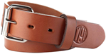 1791 Gun Leathr 118477 1791 Gunleather BLT013842CBRA Gun Belt 01  made of Leather with Classic Brown Fi