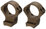 118657 Browning 12532 Integrated Scope Mount System  Burnt Bronze Cerakote Browning X-B