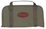 Boyt Harness Co 118698 Boyt Harness 0PP640009 Rectangular Pistol Rug made of Waxed Canvas with OD Green