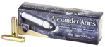 118740 Alexander Arms AB350RSBOX Rifle Ammo  50 Beowulf 350 gr Flat Point (FP) 20 Bx/ 1