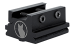 118776 Predator Tactics 97500 DeadEye Rail Adapter Matte Black Aluminum