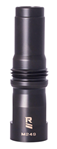 Rugged Gear 118929 Rugged Suppressor MD001 M249 Muzzle Device Black with 9/16x24 LH Threads & Dual