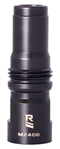 Rugged Gear 118930 Rugged Suppressor MD002 M240B Muzzle Device Black with 25/32x24 Threads & Dual T