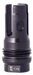 Rugged Gear 118934 Rugged Suppressor FH004 R3L Flash Mitigation System Black with 5/8"-24 tpi Threa