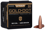Cci/speer 118971 Speer 308168GD Gold Dot  30 Cal .308 168 gr Gold Dot Soft Point 50 Per Box