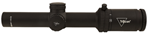 119098 Trijicon 2900011 Credo  Matte Black 1-4x24mm 30mm Tube LED Illuminated Red MRAD
