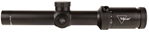 119126 Trijicon 2900017 Credo HX  Satin Black 1-6x24mm 30mm Tube LED Illuminated Green