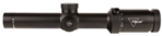 119129 Trijicon 2900020 Credo HX  Satin Black 1-6x24mm 30mm Tube LED Illuminated Red BD