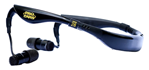 Altus Brands 119229 Pro Ears PEEBBLK Stealth 28  28 dB Behind The Head Black Ear Buds with Black Ban