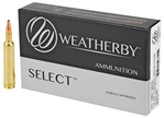 119452 Weatherby H257100IL Select  257 Wthby Mag 100 gr Hornady Interlock 20 Bx/ 10 Cs