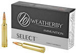 119454 Weatherby H270130IL Select  270 Wthby Mag 130 gr Hornady Interlock 20 Bx/ 10 Cs