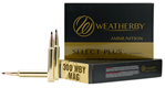 119459 Weatherby H300200ELDX Select Plus  200 gr Hornady ELD-X 20 Bx/ 10 Cs