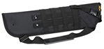 Us Peacekeeper 119751 US PeaceKeeper P13020 Stubby Shotgun Scabbard made of 600D Polyester with Black