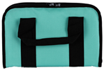 Us Peacekeeper 119752 US PeaceKeeper P21122 Attache Case Water Resistant Robbin's Egg Blue 600D Polyes