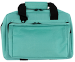 Us Peacekeeper 119753 US PeaceKeeper P21102 Mini Range Bag Water Resistant Robin's Egg Blue 600D Polye