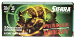 Sierra Bullets 119946 A1036--11 SIERRA PRAIR 204RUG 36GR BLTZ 20/200