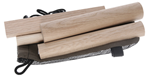 120004 Hunters Specialties 00181 Ruttin' Buck Rattling Bag Green Wood