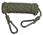 120007 Hunters Specialties 00775 Reflective Rope  Olive Drab 30' Long