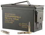 Tr&z Usa Tradin 120051 PPU PP3006GMC Standard Rifle  30-06 Springfield 150 gr Full Metal Jacket 25 Bx/
