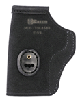 120180 Galco TUC858B Tuck-N-Go 2.0 IWB Style made of Leather with Black Finish & UniCli