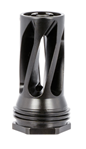 OSS 120389 Huxwrx 1677 QD 556 Flash Hider Black with 1/2"-28 tpi Threads,  2.30" OAL & 1.20