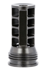 OSS MB-QD 762 Huxwrx 1574 QD 762 Muzzle Brake Black with 5/8"-24 tpi Threads, 2.30" OAL & 1.20