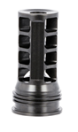 OSS OSS1598 Huxwrx 1598 QD 338 Muzzle Brake Black with 3/4"-24 tpi Threads &  2.30" OAL for