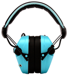 120488 Pyramex VGPME26 Venture Gear Sentinel Muff 26 dB Over the Head Powder Blue Ear C