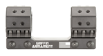 120561 Griffin Armament SM1.1H30MM SPRM Scope Mount/Ring Combo Black Anodized Standard