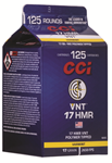 Cci/speer 120667 CCI 923CC Varmint VNT 17 HMR 17 gr Varmint Tipped 125 Bx/ 10 Cs