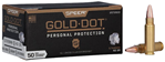 Cci/speer 120681 Speer Ammo 25728GD Gold Dot  5.7x28mm 40 gr Hollow Point (HP) 50 Bx/ 10 Cs
