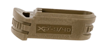 120923 Springfield Armory XDS5902MFDE Backstrap Sleeve  made of Polymer with Flat Dark