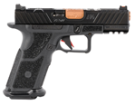 Zev Technologie  ZEV OZ9CXCPTBBRZ OZ9 Compact 9mm Luger 17+1 Black Black X Polymer Grip Bronze Ba