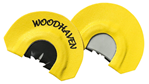 Woodhaven Custo 121599 Woodhaven WH103 Black Reactor  Diaphragm Call Triple Reed Attracts Turkeys Yello