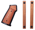 Sharps 121661 SHARPS BROS LLC SBARG01 AR-15 Grip Set Aluminum/Brazilian Cherry Wood