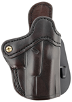 1791 Gun Leathr 121702 1791 Gunleather ORPDH21SBRR BH2.1 Optic Ready Paddle Holster OWB Signature Brown