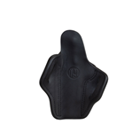 1791 Gun Leathr 121729 1791 Gunleather ORBH1SBLR BH1 Optic Ready Belt Holster Size 01 OWB Open Bottom S