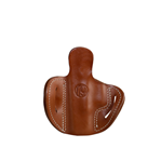 1791 Gun Leathr 121731 1791 Gunleather ORBH21CBRR BH2.1 Optic Ready Belt Holster OWB Classic Brown Leat