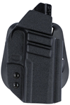 1791 Gun Leathr 121767 1791 Gunleather TACPDHOWBP320BLKR Tactical Kydex Paddle Holster OWB Style with B
