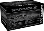 Winchester Ammu 121882 Winchester Ammo SUP22LRB Super Suppressed  22 LR 45 gr Black Copper Plated Round