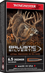 Winchester Ammu 121898 Winchester Ammo SBST65CM Ballistic Silvertip  6.5 Creedmoor 140 gr Rapid Control
