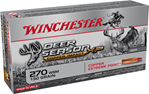 Winchester Ammu 121899 Winchester Ammo X270SDSLF Deer Season XP Copper Impact 270 WSM 130 gr Copper Ext