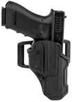 121940 Blackhawk 410777BKR T-Series L2C OWB Matte Black Polymer Fits Springfield Hellca